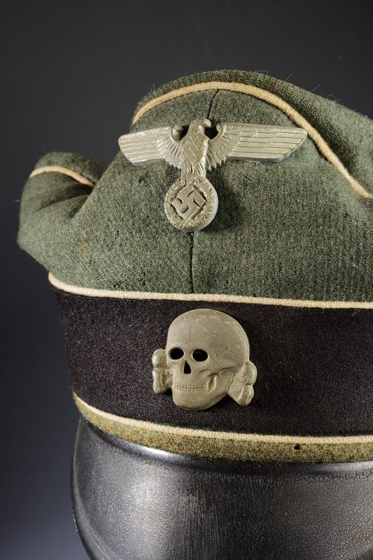 Raro Berretto Da Fanteria Delle Waffen Ss Auctions Price Archive